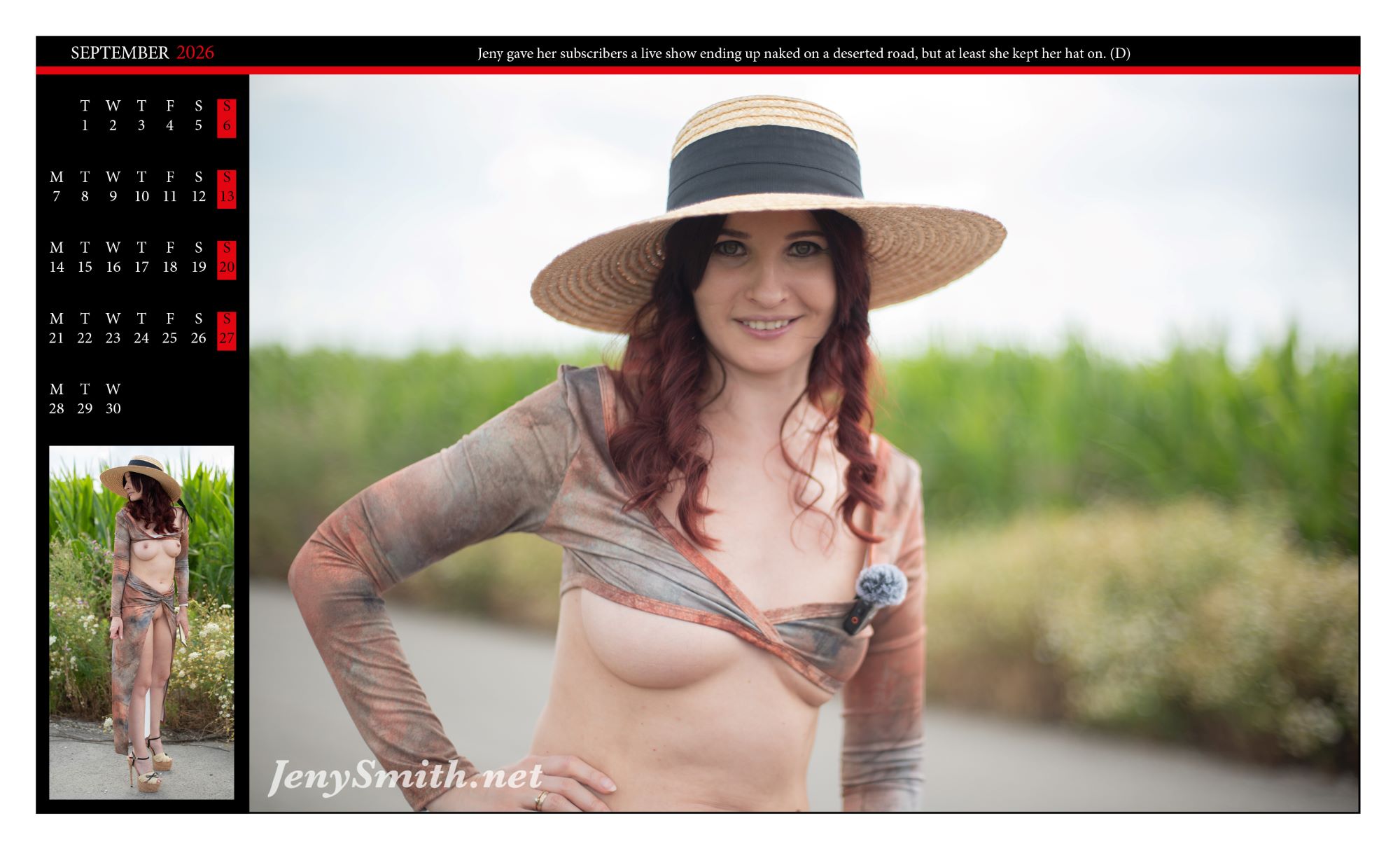 2026 calendar in landscape format page 10 2000